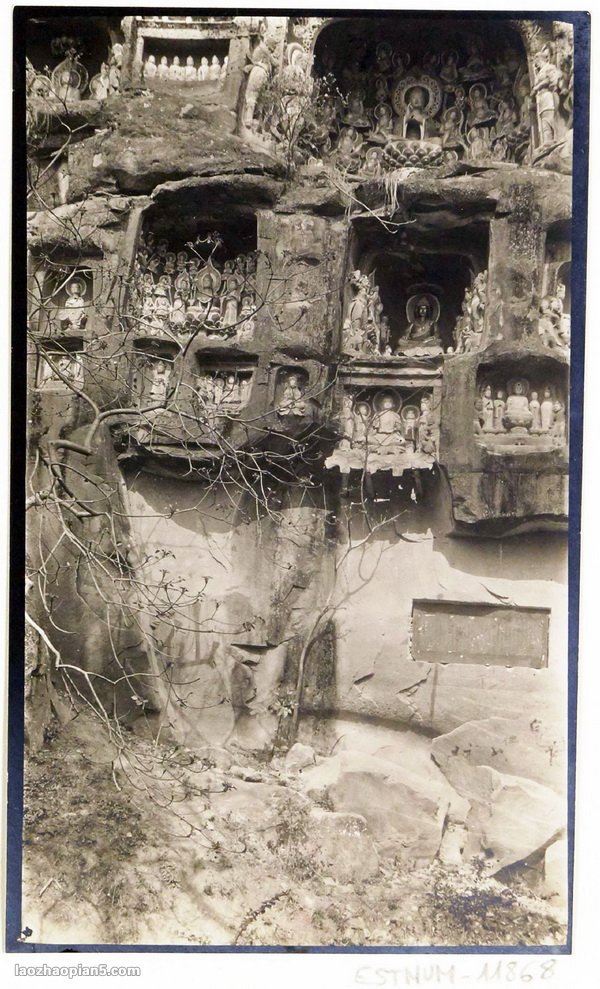 图片[7]-The old photo of Bazhong, Sichuan in 1914: the style and features of Shuining Temple Grottoes a hundred years ago-China Archive