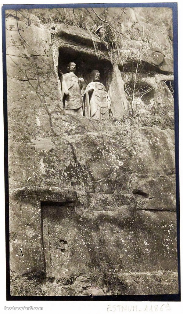 图片[4]-The old photo of Bazhong, Sichuan in 1914: the style and features of Shuining Temple Grottoes a hundred years ago-China Archive