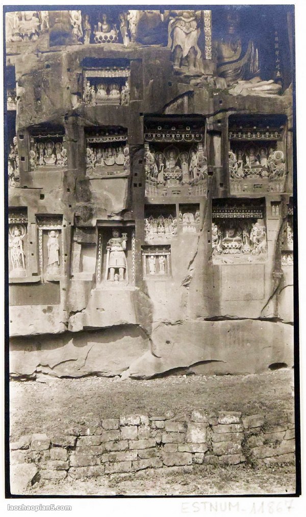 图片[8]-The old photo of Bazhong, Sichuan in 1914: the style and features of Shuining Temple Grottoes a hundred years ago-China Archive