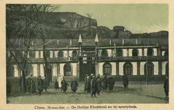 图片[4]-1920s Old photos of Zhangjiakou, Hebei Chongli Xiwanzi a hundred years ago-China Archive