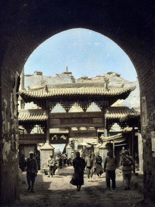 图片[9]-1934 Old photo of Baita Mountain in Lanzhou, Gansu-China Archive