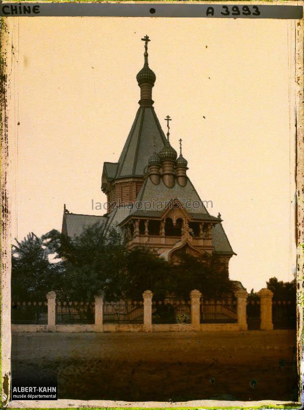 图片[1]-The earliest color photo of Harbin in Heilongjiang in 1913-China Archive