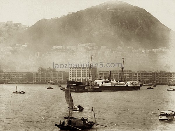 图片[1]-An old photo of Hong Kong in 1928. Hong Kong’s prosperous scene a hundred years ago-China Archive