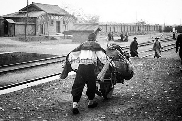 图片[3]-1934 Luoyang Old Photos Luoyang Street View and Railway Station Image of the Republic of China-China Archive