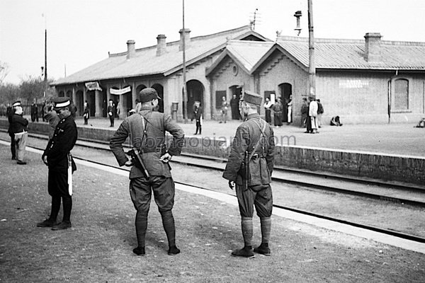 图片[1]-1934 Luoyang Old Photos Luoyang Street View and Railway Station Image of the Republic of China-China Archive