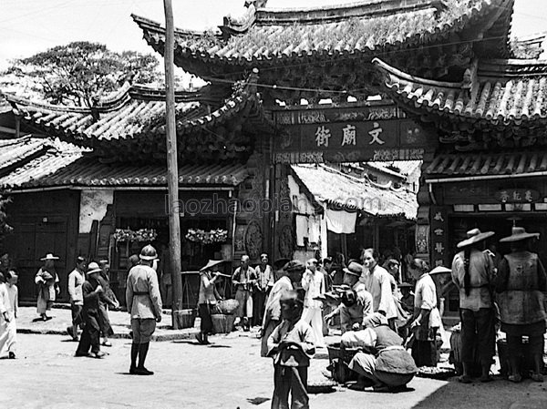 图片[6]-Old photos of Kunming, Yunnan in 1938 The scene of the rear area during the Anti Japanese War-China Archive