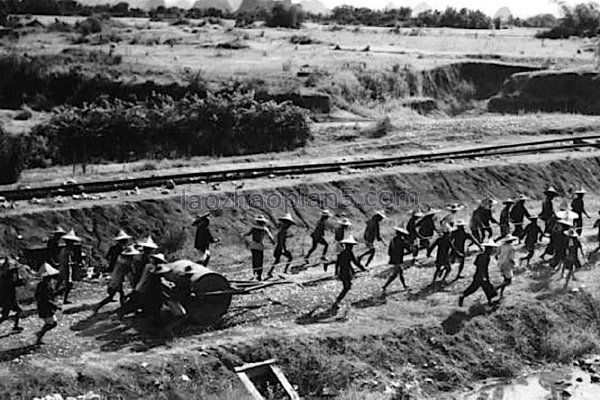 图片[4]-Old photos of Liuzhou, Guangxi in July 1945 The evil images of burning the whole city before the Japanese army withdrew-China Archive