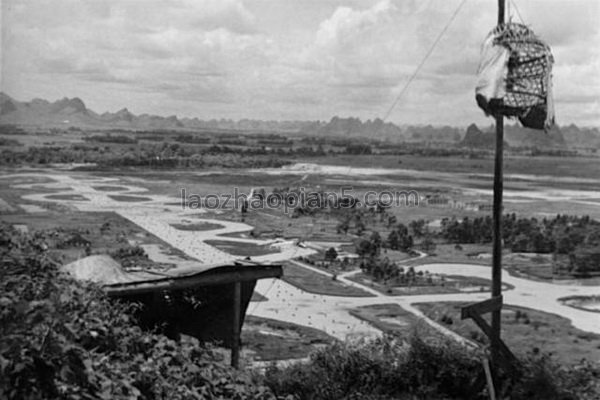 图片[10]-Old photos of Liuzhou, Guangxi in July 1945 The evil images of burning the whole city before the Japanese army withdrew-China Archive