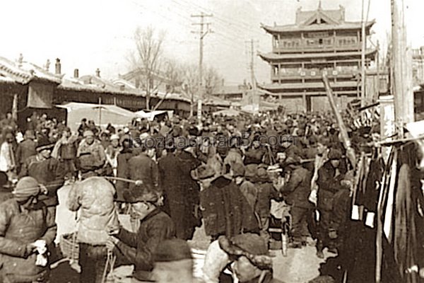 图片[1]-The old photo of Datong in 1941. The life of citizens inside and outside Datong 80 years ago-China Archive