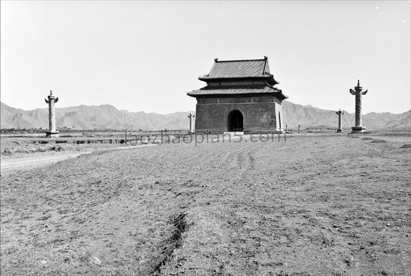 图片[1]-Old photos of the Ming Tombs in Beijing in the 1930s Images of the Ming Tombs in the Republic of China (Part 1)-China Archive