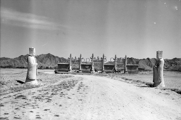 图片[3]-Old photos of the Ming Tombs in Beijing in the 1930s Images of the Ming Tombs in the Republic of China (Part 1)-China Archive