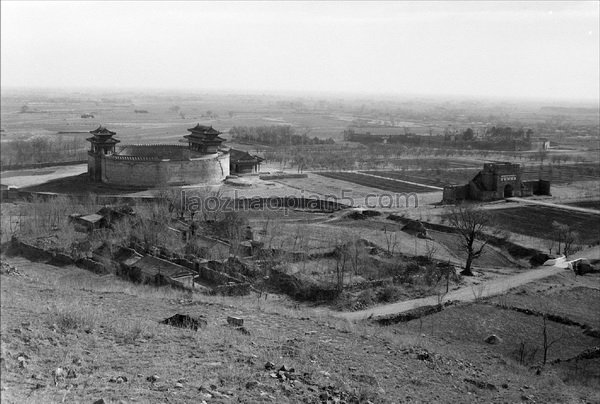 图片[6]-Old photos of the Ming Tombs in Beijing in the 1930s Images of the Ming Tombs in the Republic of China (Part 1)-China Archive