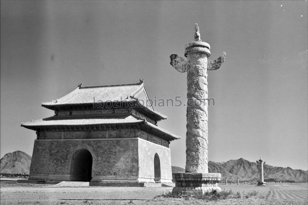 图片[9]-Old photos of the Ming Tombs in Beijing in the 1930s Images of the Ming Tombs in the Republic of China (Part 1)-China Archive