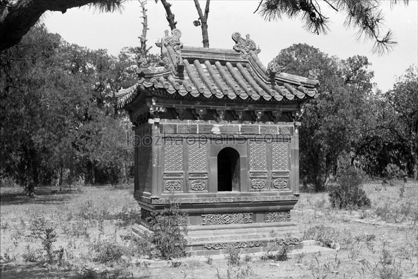 图片[3]-Old photos of the Ming Tombs in Beijing in the 1930s Images of the Ming Tombs in the Republic of China (Part 2)-China Archive