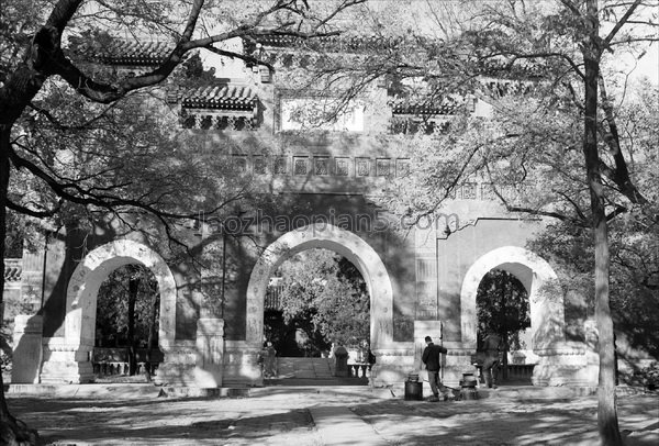 图片[4]-Old photos of the Ming Tombs in Beijing in the 1930s Images of the Ming Tombs in the Republic of China (Part 2)-China Archive