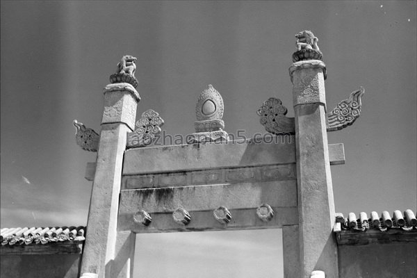 图片[6]-Old photos of the Ming Tombs in Beijing in the 1930s Images of the Ming Tombs in the Republic of China (Part 2)-China Archive