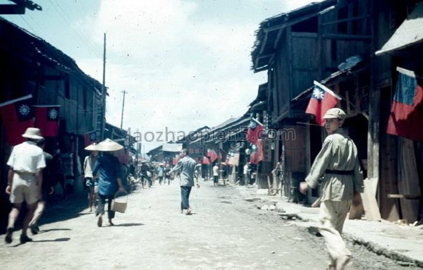 图片[2]-In 1945, the national army received the real color old photos of Japanese army heads in Zhijiang, Hunan-China Archive