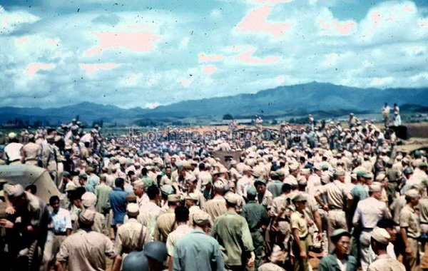 图片[5]-In 1945, the national army received the real color old photos of Japanese army heads in Zhijiang, Hunan-China Archive