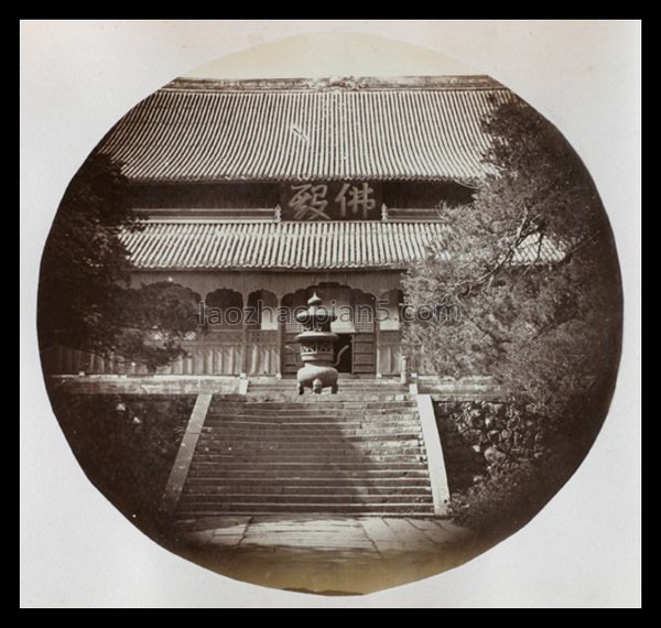 图片[2]-Old photos of Ningbo in the 1870s Scenery of Tiantong Temple 150 years ago-China Archive