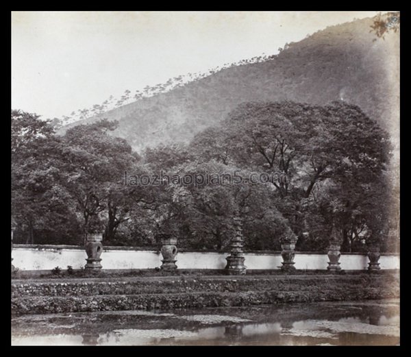图片[5]-Old photos of Ningbo in the 1870s Scenery of Tiantong Temple 150 years ago-China Archive