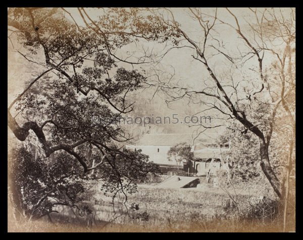 图片[8]-Old photos of Ningbo in the 1870s Scenery of Tiantong Temple 150 years ago-China Archive