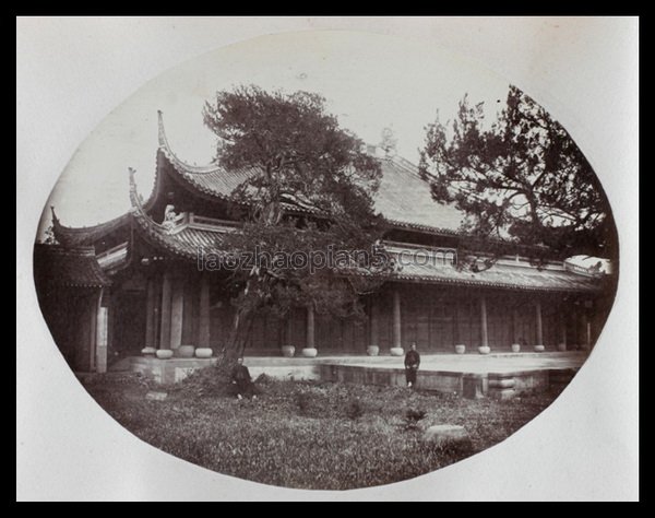 图片[7]-Old photos of Ningbo in the 1870s Scenery of Tiantong Temple 150 years ago-China Archive