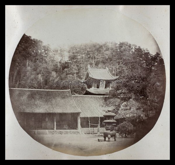 图片[14]-Old photos of Ningbo in the 1870s Scenery of Tiantong Temple 150 years ago-China Archive