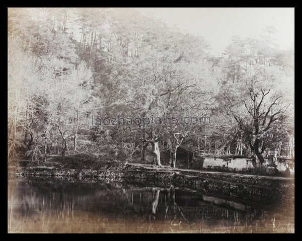 图片[12]-Old photos of Ningbo in the 1870s Scenery of Tiantong Temple 150 years ago-China Archive