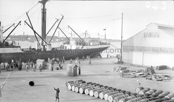 图片[8]-Old photos of Pudong, Shanghai, 1911-1940 The old Blue Chimney Pier (Part 1)-China Archive