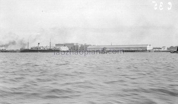 图片[2]-Old photos of Pudong, Shanghai, 1911-1940 The old Blue Chimney Pier (Part 1)-China Archive