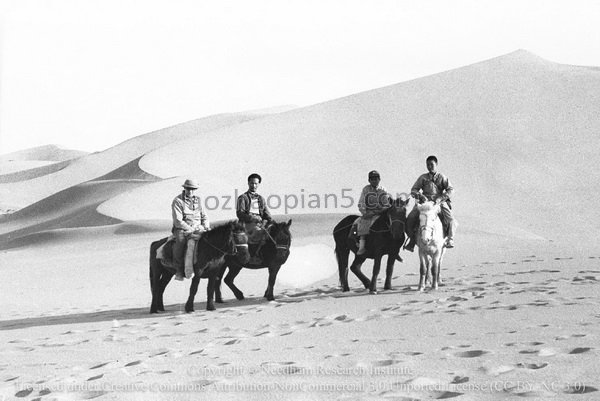 图片[10]-Needham’s Dunhuang Expedition (7): Crescent Spring and Shaming Mountain in Dunhuang in 1943-China Archive