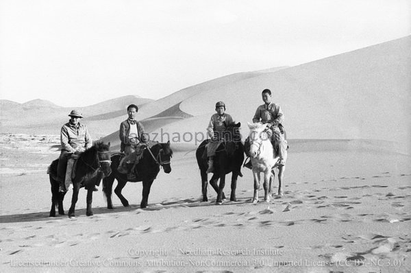 图片[9]-Needham’s Dunhuang Expedition (7): Crescent Spring and Shaming Mountain in Dunhuang in 1943-China Archive