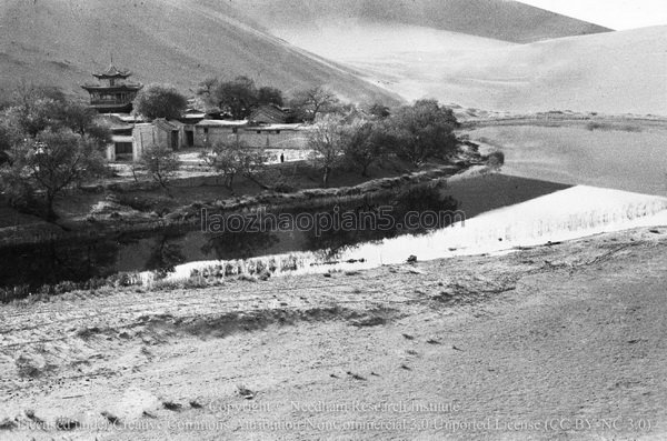 图片[1]-Needham’s Dunhuang Expedition (7): Crescent Spring and Shaming Mountain in Dunhuang in 1943-China Archive