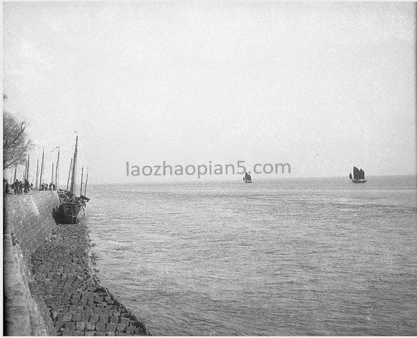 图片[5]-Old photo of Qiantang River spring tide in 1932-China Archive