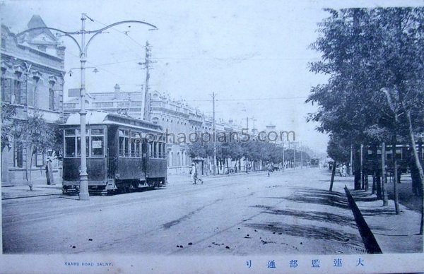 图片[2]-Photos of Dalian Scenic Spots and Hand drawn Map of Dalian during the Japanese Occupation of the Republic of China-China Archive