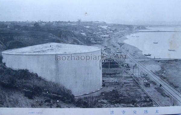 图片[1]-Photos of Dalian Scenic Spots and Hand drawn Map of Dalian during the Japanese Occupation of the Republic of China-China Archive