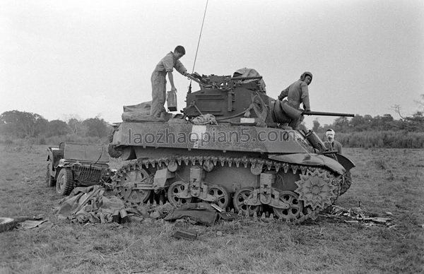 图片[11]-Old photos of the tank troops formed by the Chinese Expeditionary Force during the war in Burma in 1944-China Archive