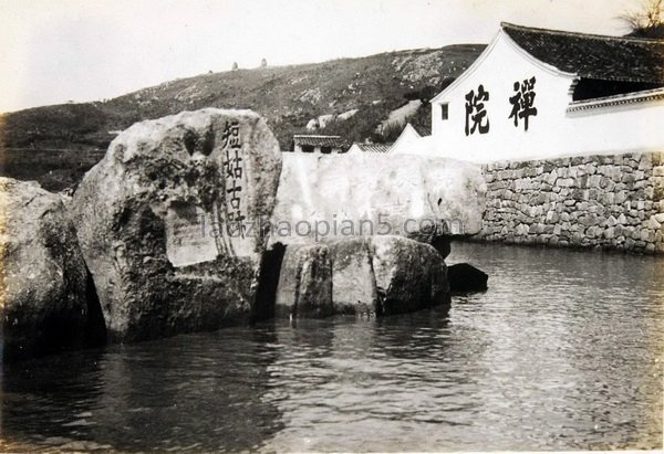 图片[6]-1930 Old photo of Mount Putuo in Zhejiang Province, a Buddhist holy place 100 years ago-China Archive