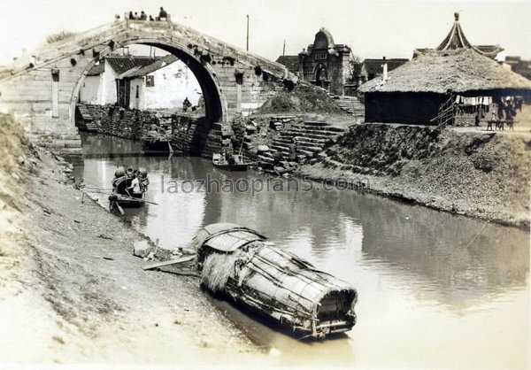 图片[3]-1943 Old Photos of Suzhou Baodai Bridge Fengqiao Huqiu-China Archive