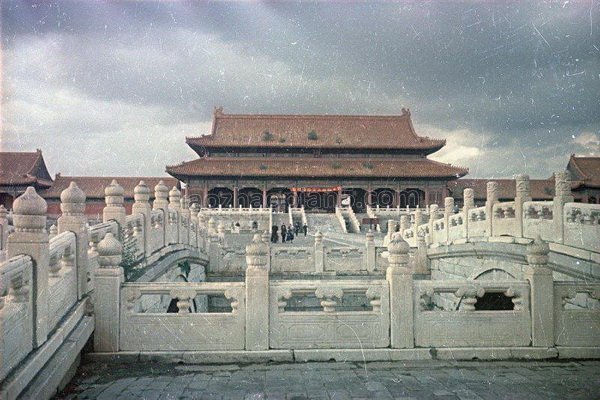图片[1]-The old photos of the Forbidden City in 1949 are far less magnificent than they are now-China Archive