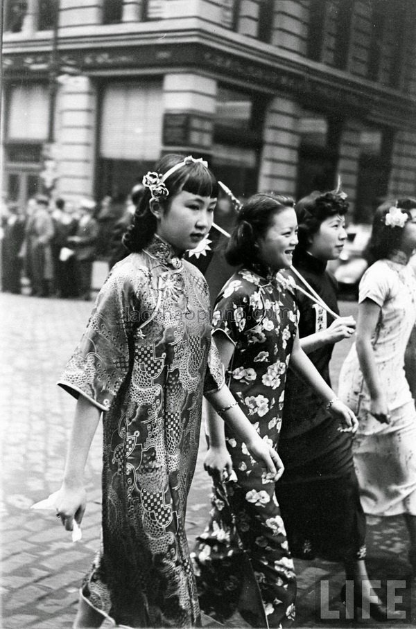 图片[5]-Scene photo of the anti Japanese demonstration held by overseas Chinese in New York in May 1938-China Archive