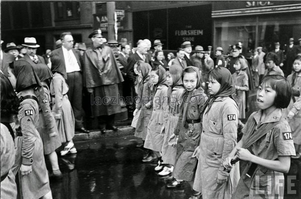 图片[15]-Scene photo of the anti Japanese demonstration held by overseas Chinese in New York in May 1938-China Archive