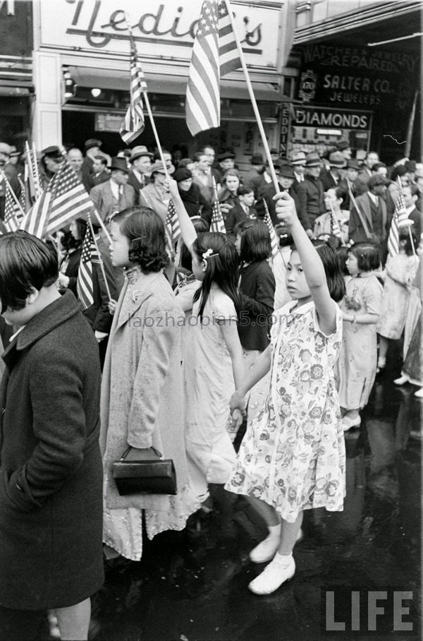 图片[19]-Scene photo of the anti Japanese demonstration held by overseas Chinese in New York in May 1938-China Archive