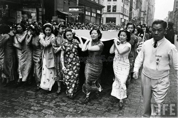 图片[21]-Scene photo of the anti Japanese demonstration held by overseas Chinese in New York in May 1938-China Archive