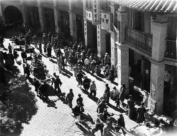 图片[3]-Old photos of Kunming, Yunnan in 1944. The style and features of Kunming in the rear area of the Anti Japanese War-China Archive