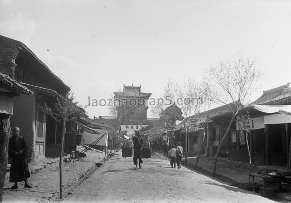 图片[4]-Old photo of Linxia, Gansu in 1933: Qiaolou in Linxia under the lens of Hai Yingguang-China Archive