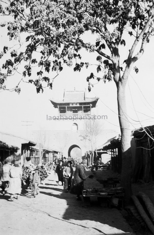 图片[5]-Old photo of Linxia, Gansu in 1933: Qiaolou in Linxia under the lens of Hai Yingguang-China Archive