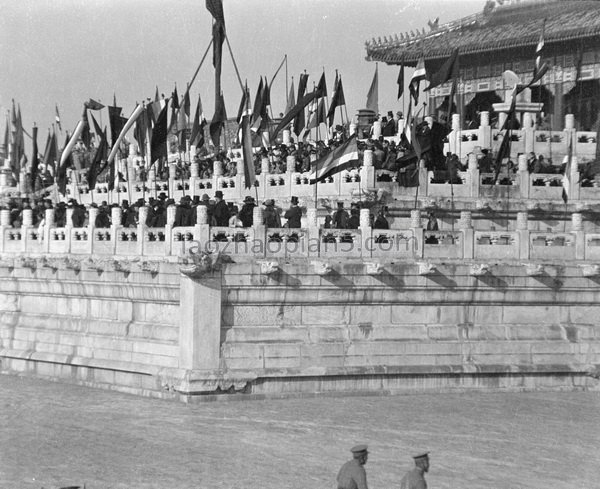 图片[10]-Photo taken by Gan Bo on the scene of the 1918 Beijing Palace Museum Peace Celebration Parade-China Archive