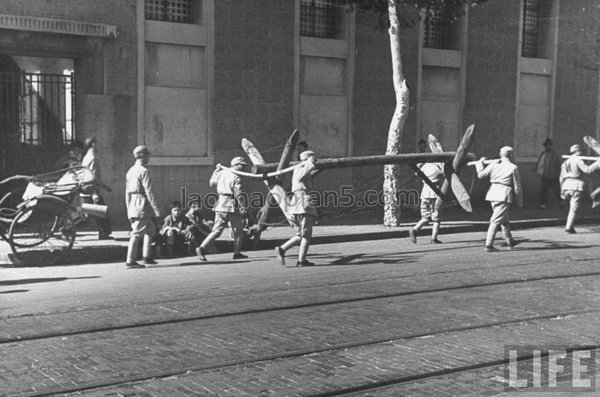 图片[1]-The old photos of Shanghai in 1945 The images of Shanghai at the beginning of the victory of the Anti Japanese War (2)-China Archive