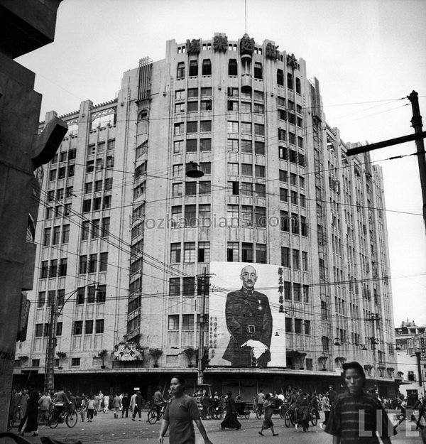 图片[6]-The old photos of Shanghai in 1945 The images of Shanghai at the beginning of the victory of the Anti Japanese War (2)-China Archive